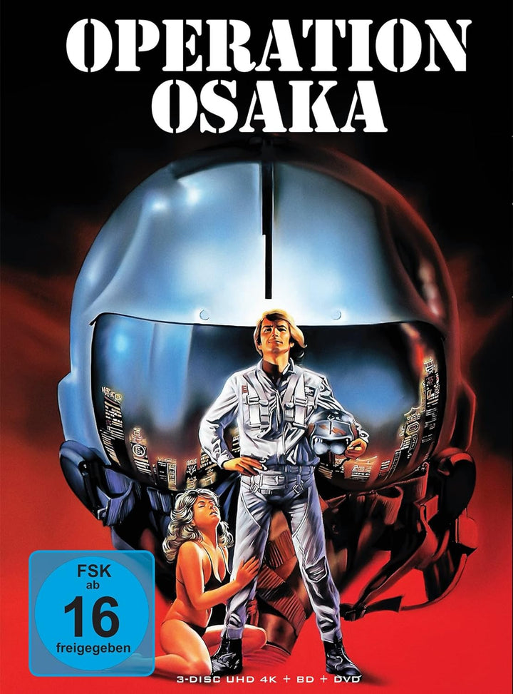 Operation Osaka - Mediabook - Cover B - Limited Edition auf 333 Stück (4K Ultra HD) (+ Bluray+DVD) [