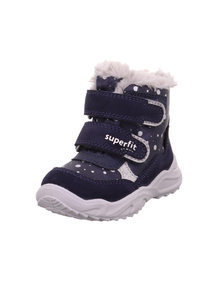 Superfit Mädchen Glacier Warm Gefütterte Gore-tex Schneestiefel 21 EU Weit Blau 8020, 21 EU Weit Bla
