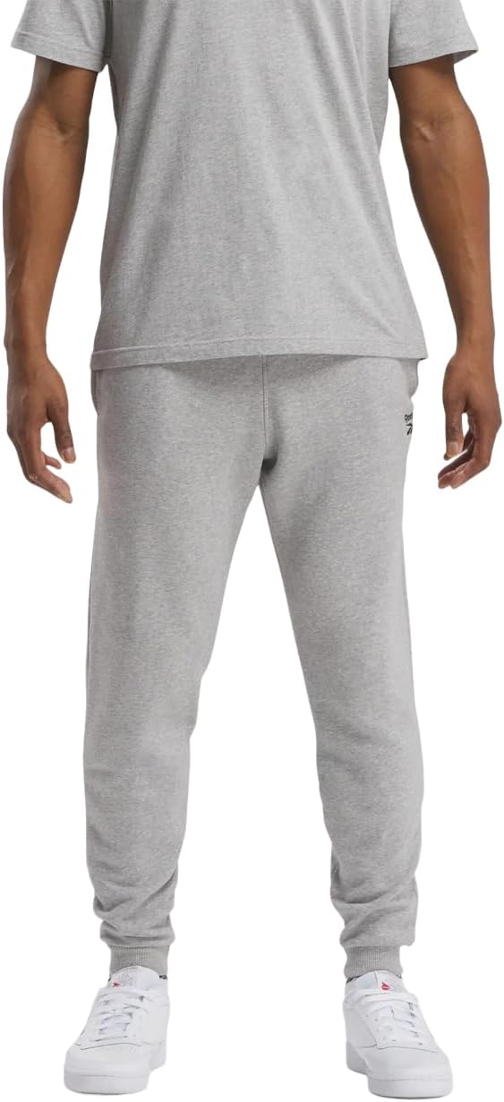 Reebok Herren Id-Kleines Logo Sweatpants XL Mgreyh/Mgreyh, XL Mgreyh/Mgreyh