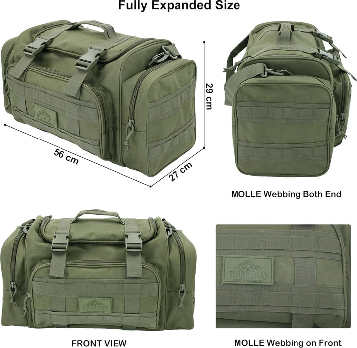 Duffle Bag Gymnastiktasche Reise- Wander- & Trekking-Sporttasche Jagd- & Angeltasche Hochwertig & La