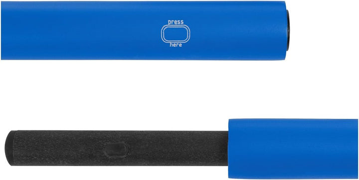 Gymstick Gymnastik Stab, Fitness, Widerstand inkl. Tragetasche, Mittel, Blau
