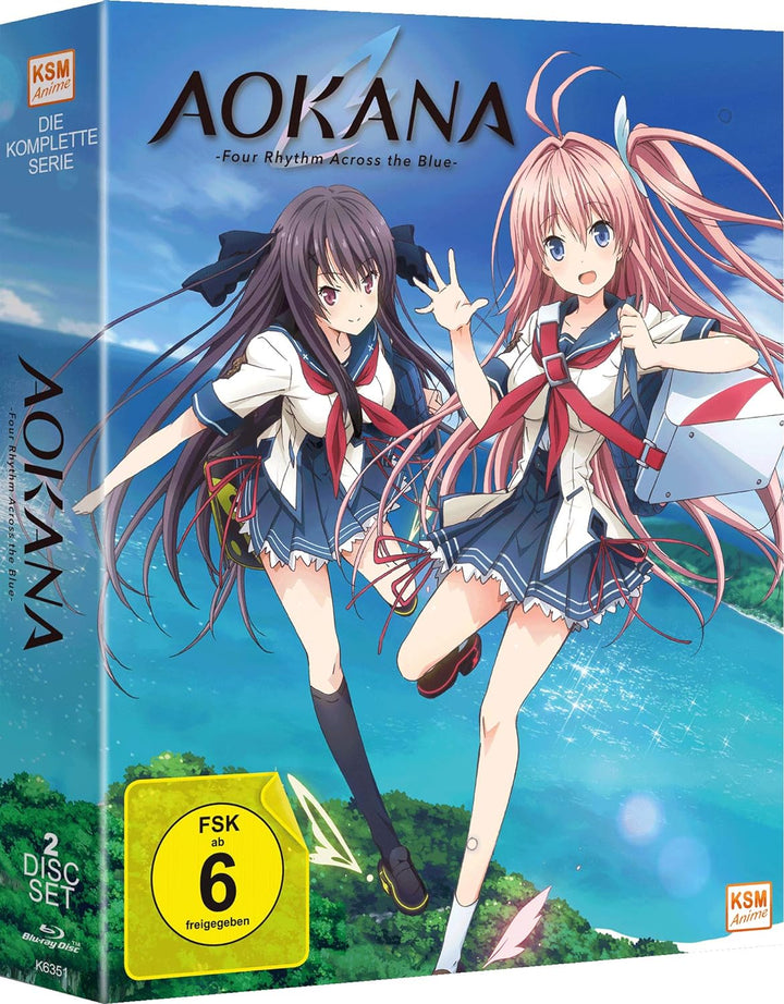 Aokana - Four Rhythm Across the Blue - Gesamtedition: Episode 01-12 [Blu-ray], Blu-ray