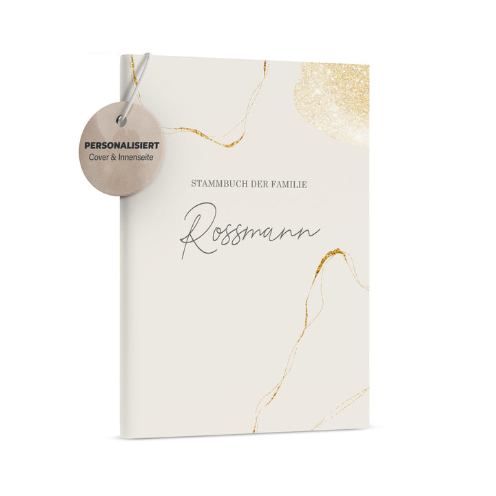 Stammbuch der Familie - Familienstammbuch Hochzeit Standesamt - Lovebirds - Hardcover (16x21cm, PERS