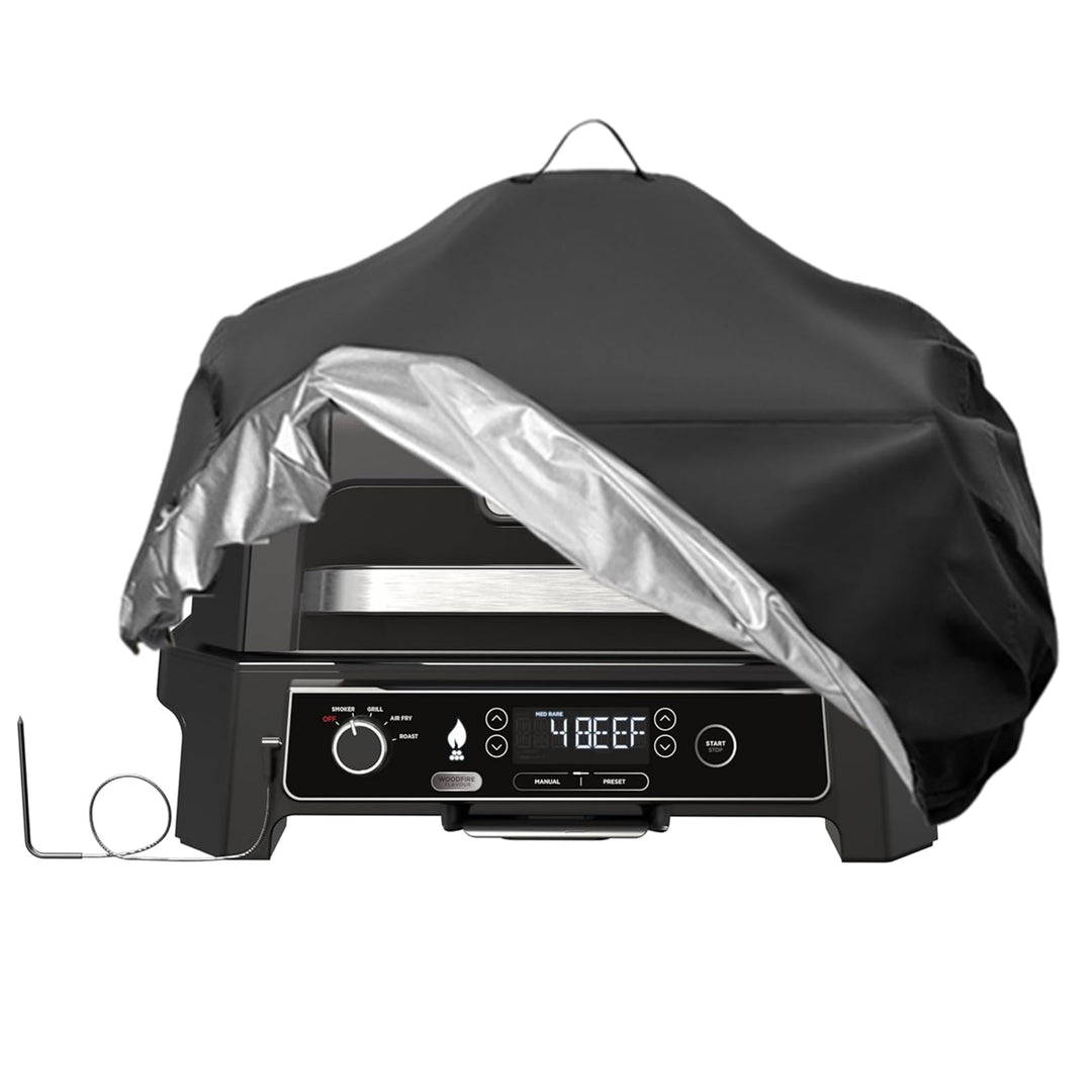 Grillabdeckung für Ninja Woodfire Pro XL Elektrogrill & Smoker, wasserdichte Outdoor-Elektrogrill-Ab