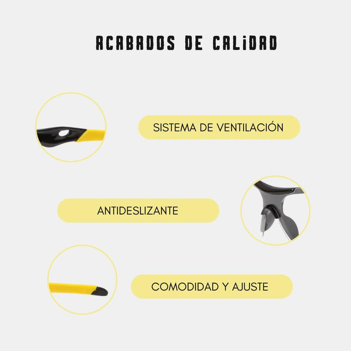 JJ LMS Padel-Brille mit transparenten Schutzgläsern, Sportschutzbrille Paddel + Paddel-Aufkleber im