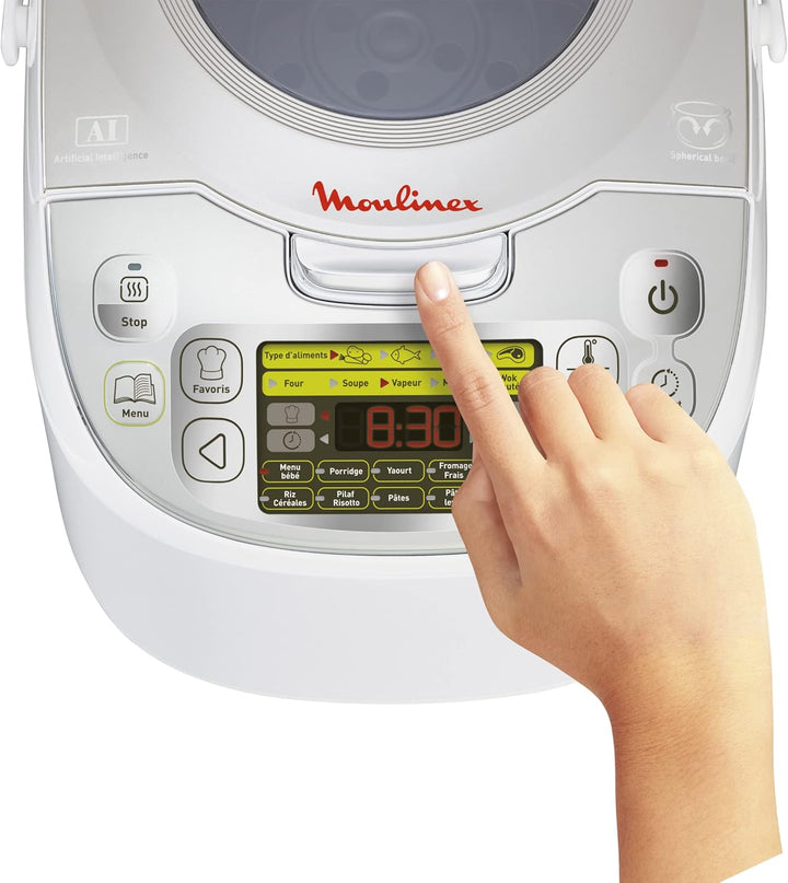 Moulinex MaxiChef Advanced Küchenmaschine, 45 Kochprogramme, nur