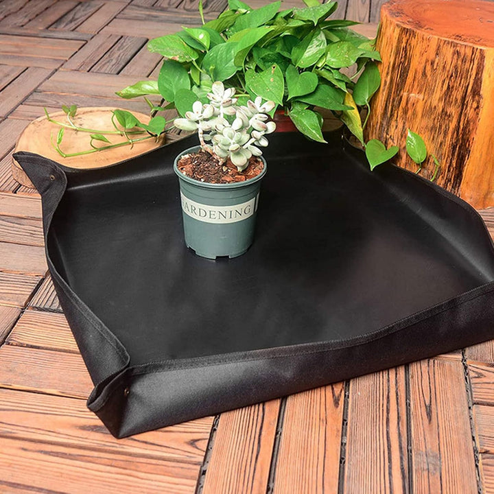 Sukkulenten-Werkzeug-Set, 14-teilig, Mini-Garten-Handwerkzeuge + 1 Pflanzen-Umtopfmatte, Zimmerpflan