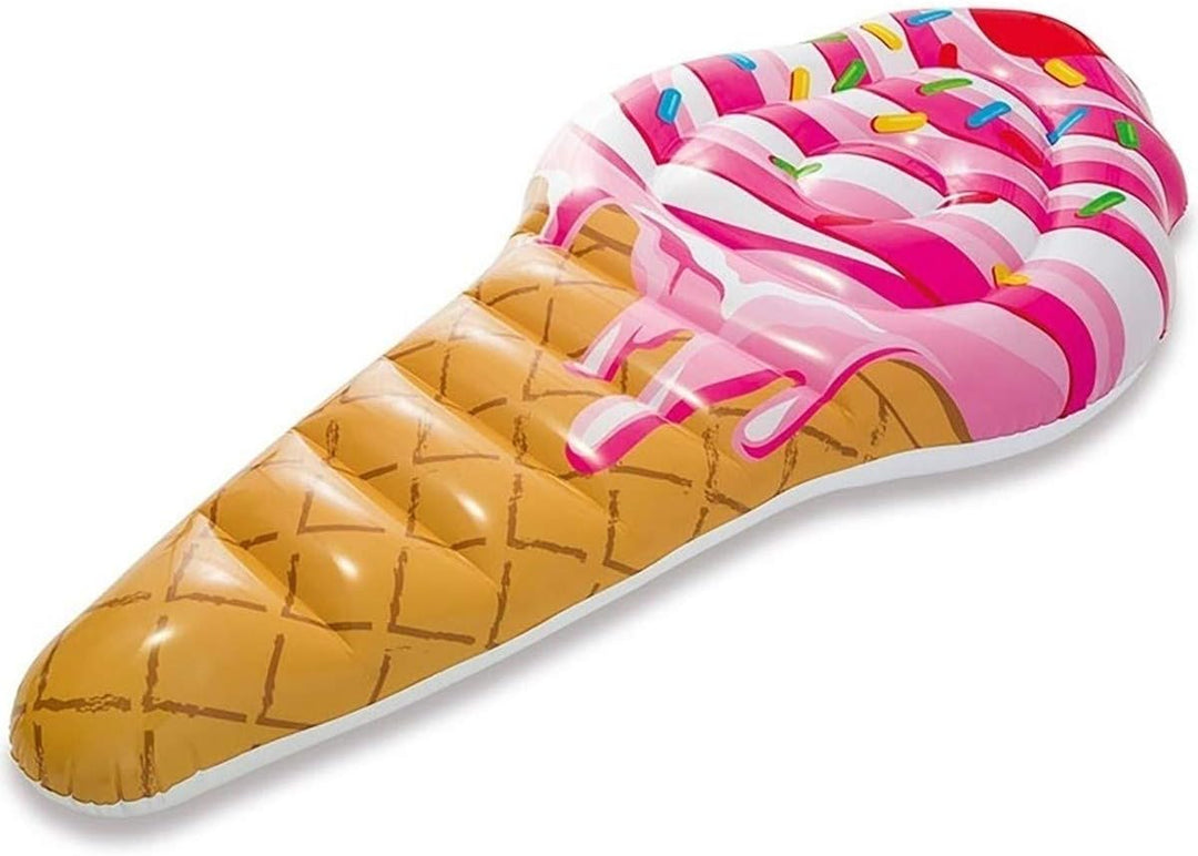 Intex 58762EU Luftmatratze, ''Ice Cream MAT'', 224 x 107 cm Single, Single