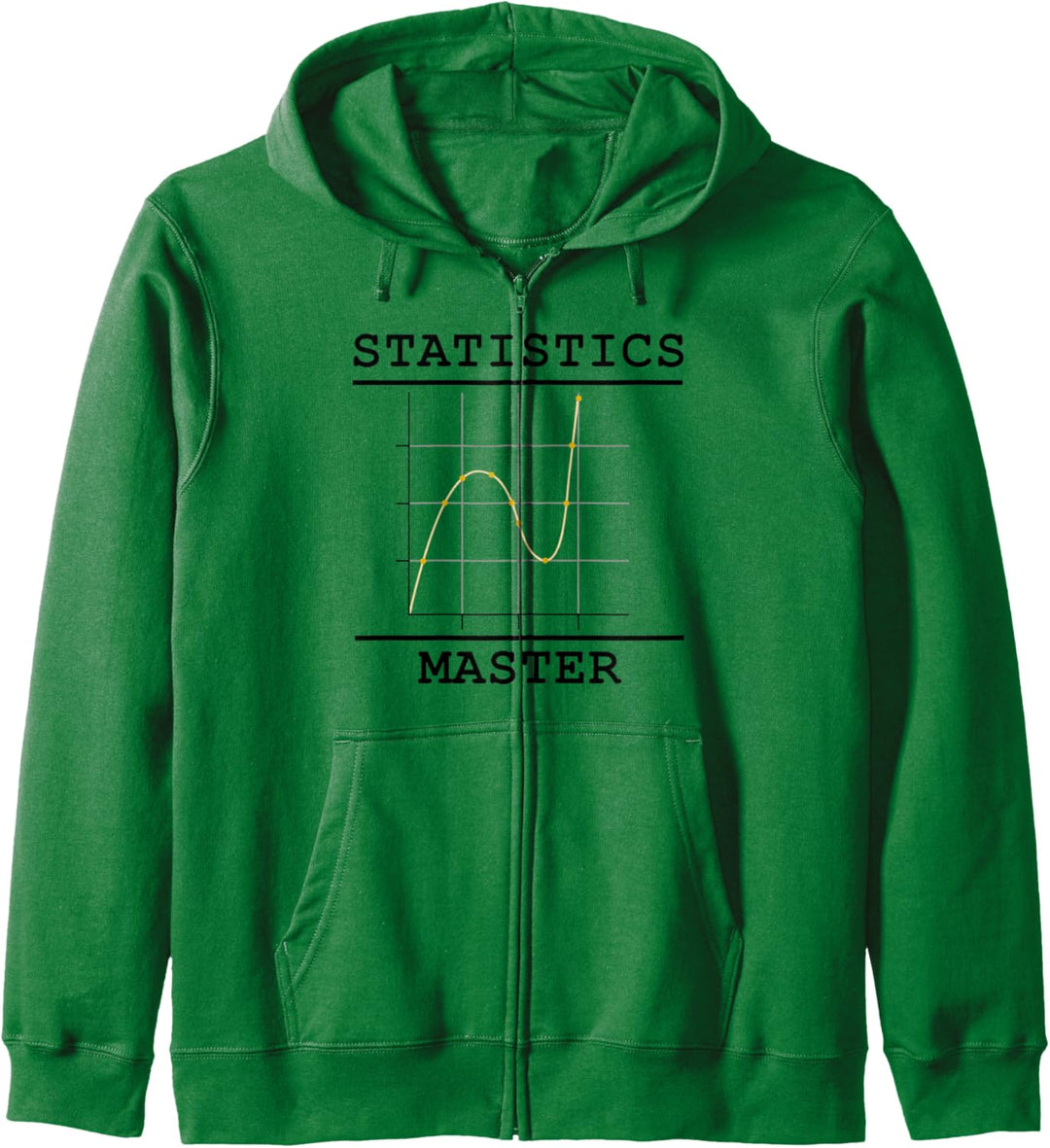 Datenwissenschaft Statistik Ironischer Statistiker Kapuzenjacke