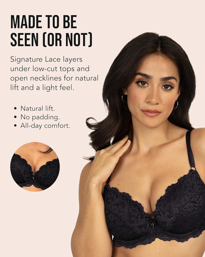 Smart & Sexy Damen Push-Up-BH (2er Pack) 70B Schwarz / Weiss, 70B Schwarz / Weiss, 2 Stück
