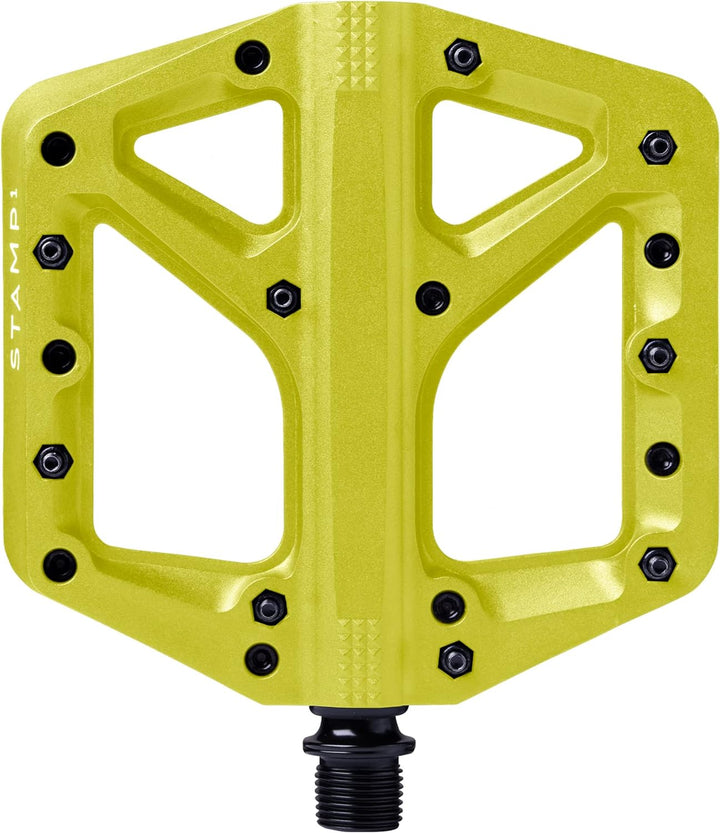 Crankbrothers Stamp Flat BMX/MTB Fahrradpedal – Plattform-Fahrradpedal, minimales Profil, Verstellba