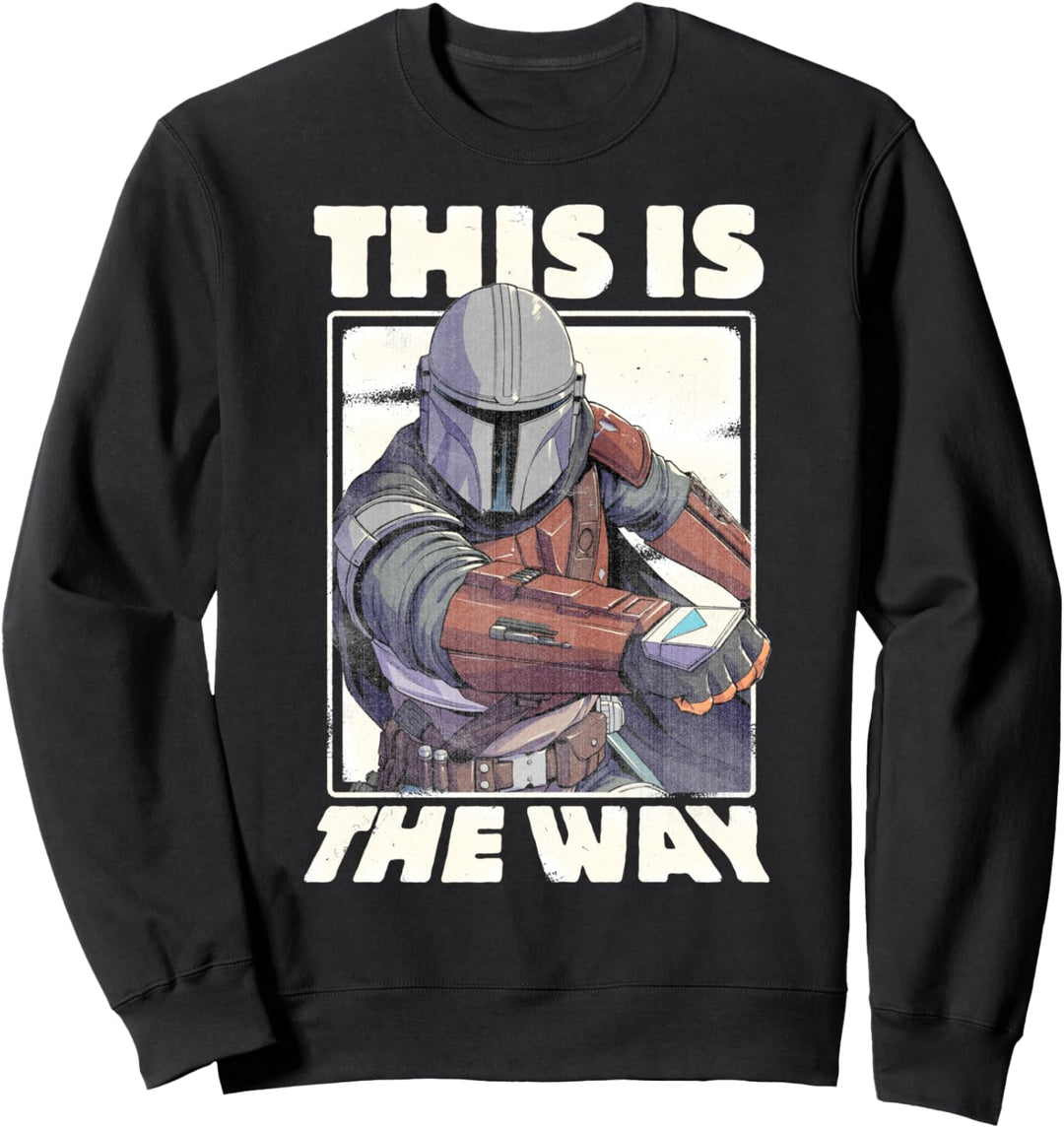 Star Wars The Mandalorian This Is The Way Box Up Sweatshirt