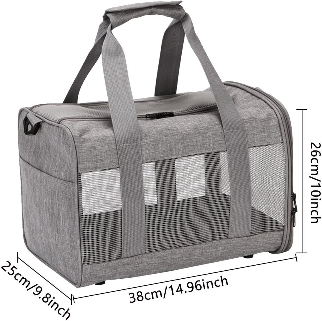 Hundetragetasche Bis 7 Kg - Katzen Tragetasche - Hunde Tasche Gassi, Faltbare Atmungsaktive Hundetra