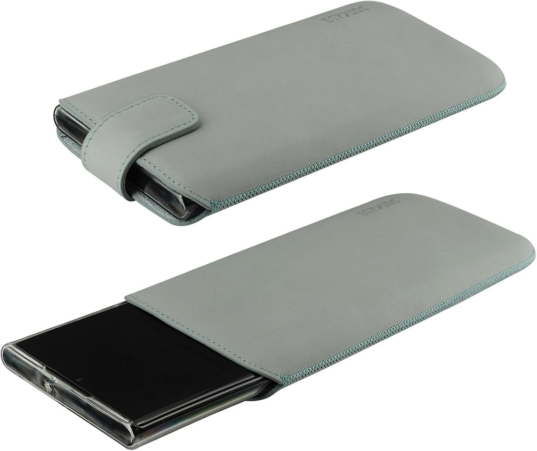 Suncase Etui Tasche kompatibel mit Samsung Galaxy S25 Ultra 5G Hülle mit ZUSÄTZLICHER Case Lasche mi