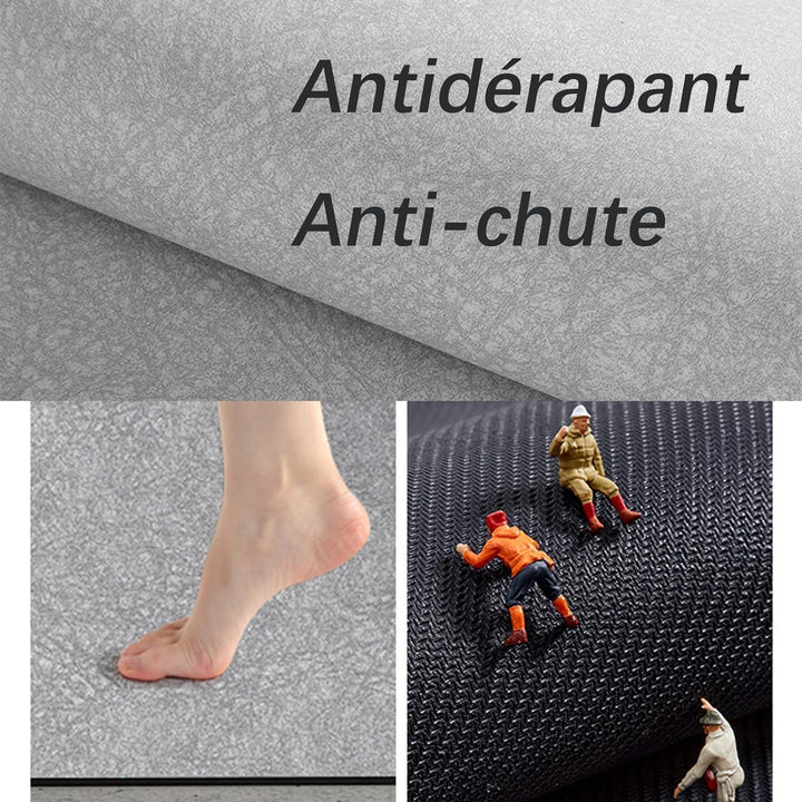 Dai Lufei Badematte Absorbierende, rutschfest Badvorleger Badteppich aus Mikrofaser, Duschmatte ruts
