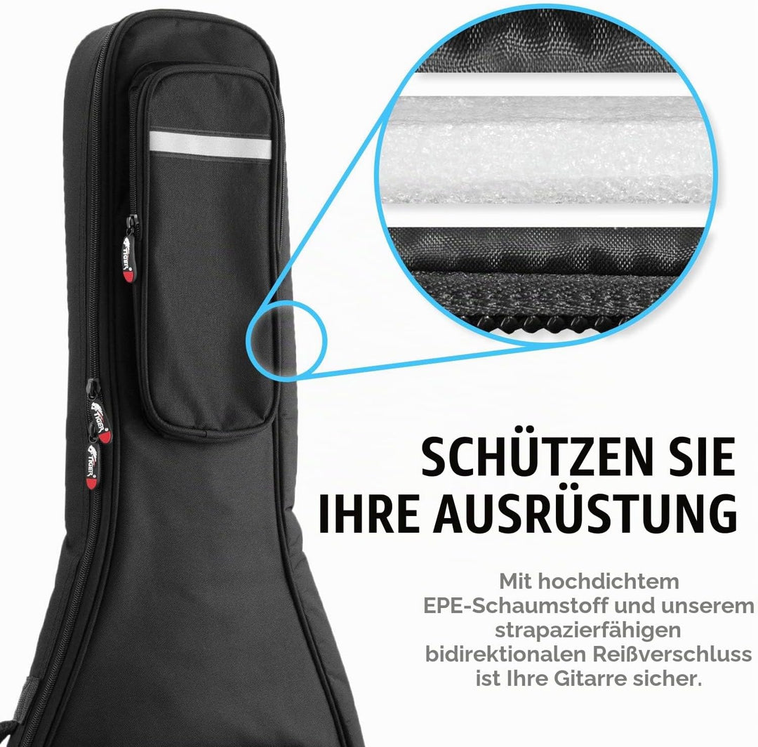 TIGER GGB35-EL Tasche für E-Gitarre Elektrisch/Padded, Elektrisch/Padded
