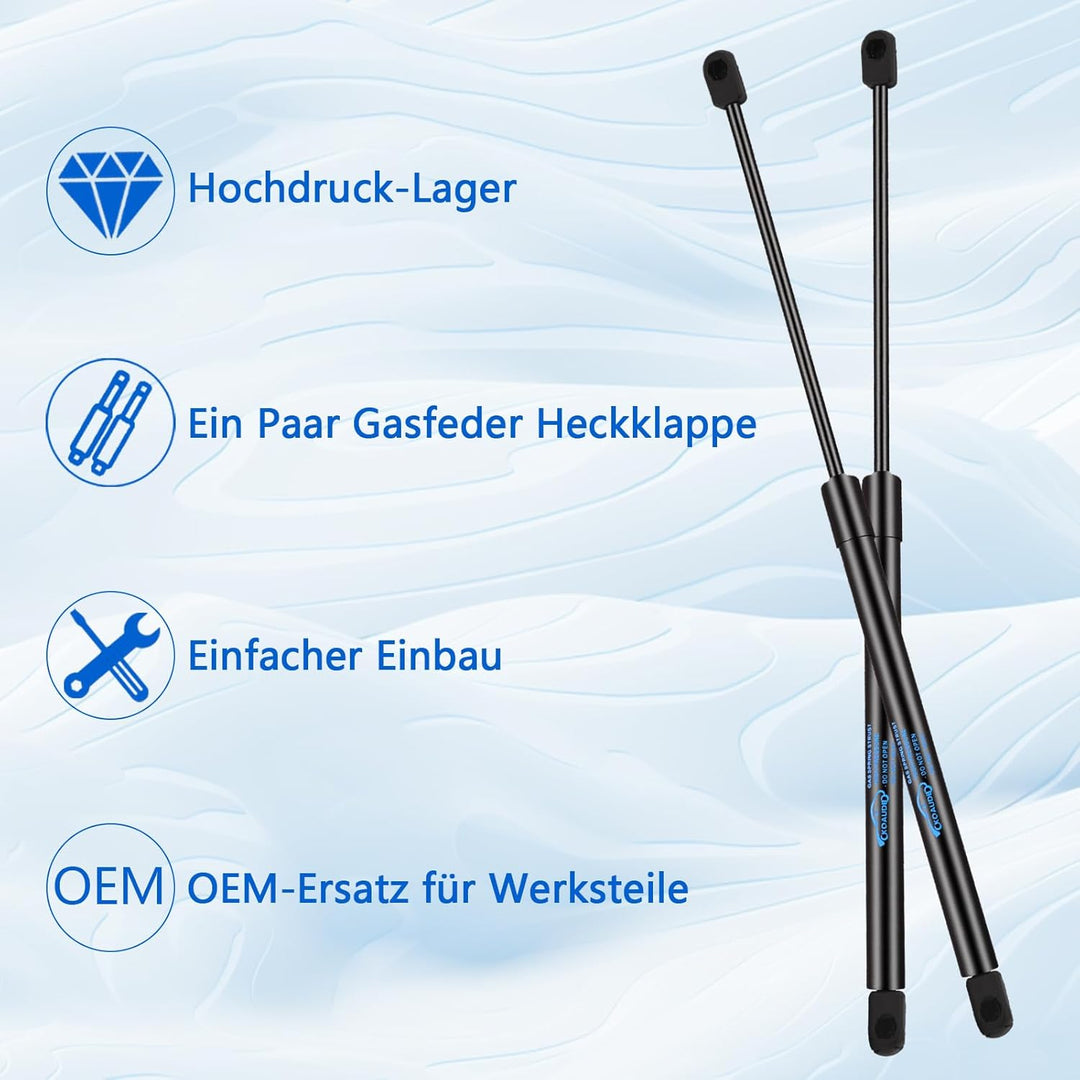 2x Kofferraum Dämpfer für SKODA Octavia II 1Z5 2004-2013 alle Motoren Estate Gasfeder Heckklappe Sch