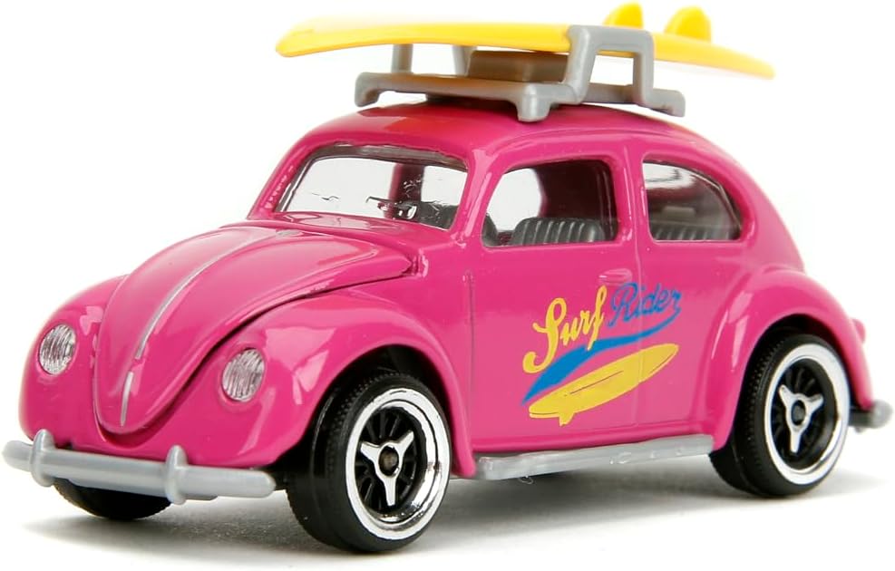 Majorette – Volkswagen The Originals (5er-Set) - 5 VW-Modellautos, als Geschenk-Set für Sammler und
