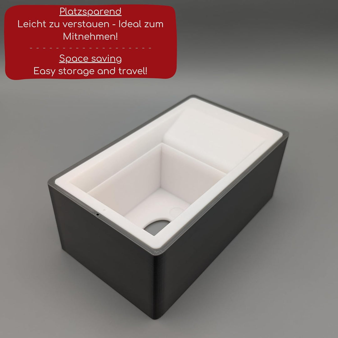 ScanBox für unsleeved und sleeved MTG Karten; Elementar Version; Schnelles Scannen und Preisauskunft
