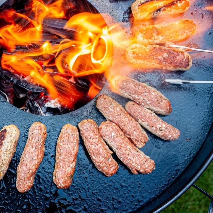 Grillrost.com Das Original 47er Feuerplatte - 4mm stark - Qualität Made in Germany - für alle 47er K