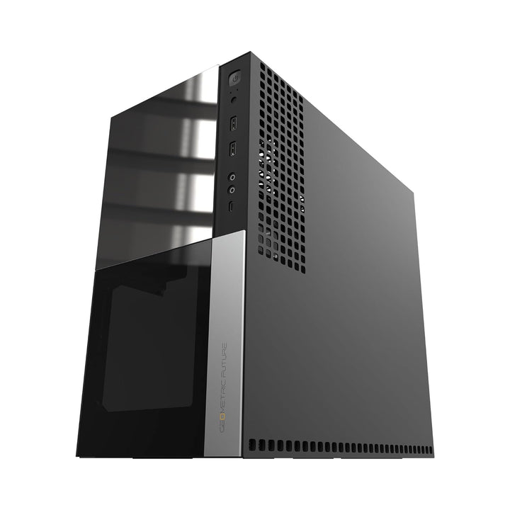 Geometric Future M4 Caliburn Mid/Mini Tower, E-ATX/ATX Gaming-Gehäuse, vertikales Lufttunnel-Design,