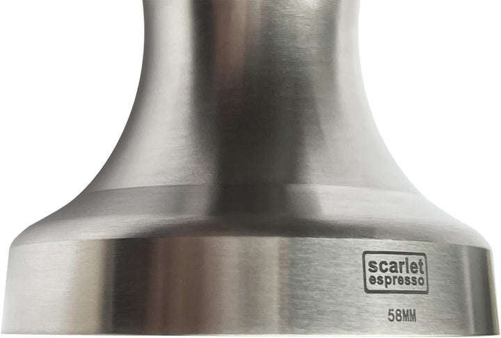 scarlet espresso | Tamper »Solido Affilato« inox sharp edge CNC präzisionsgefertigt, Edelstahl, mass