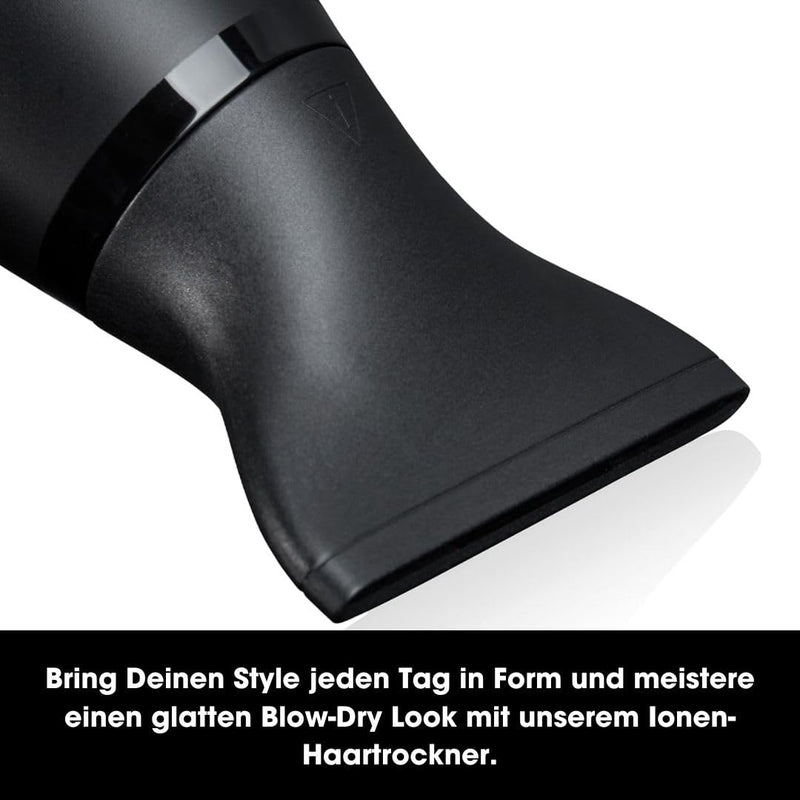 ghd air Haartrockner, professioneller, leistungsstarker Föhn mit Ionen-Technologie, schwarz ghd air