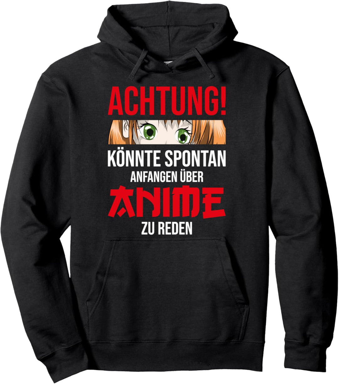 Anime Nerd Japanischer Manga Otaku Geek Lustiges Anime Pullover Hoodie