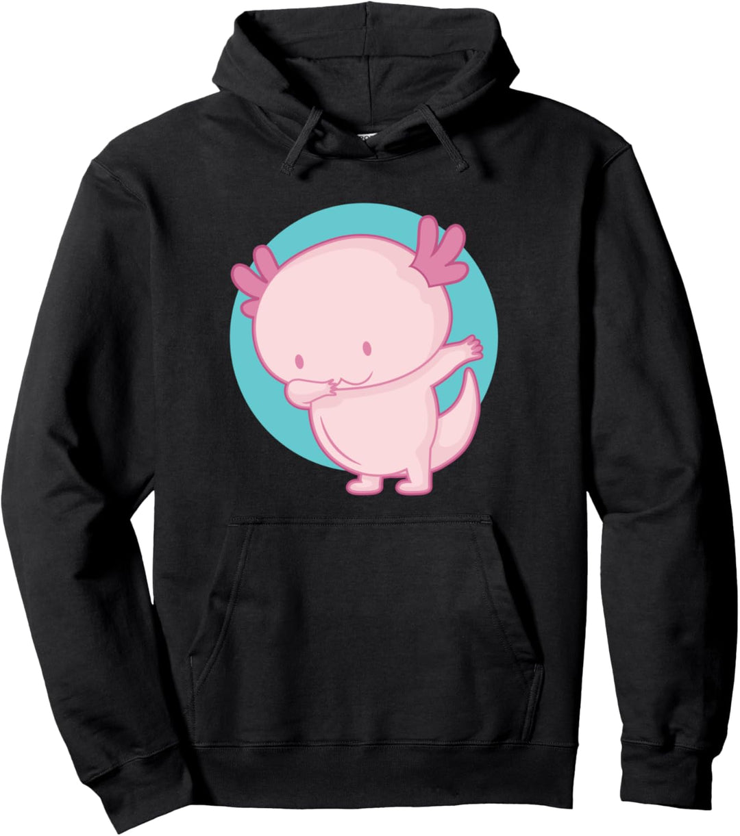 Axolotl Dabbing Dabolotl Lustiges Aquarien Geschenk Pullover Hoodie