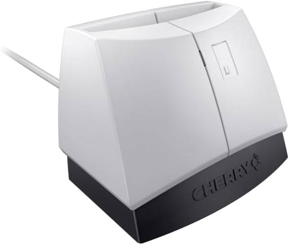 CHERRY SmartTerminal ST-1144UB USB cardreader Pale Grey Single, Single