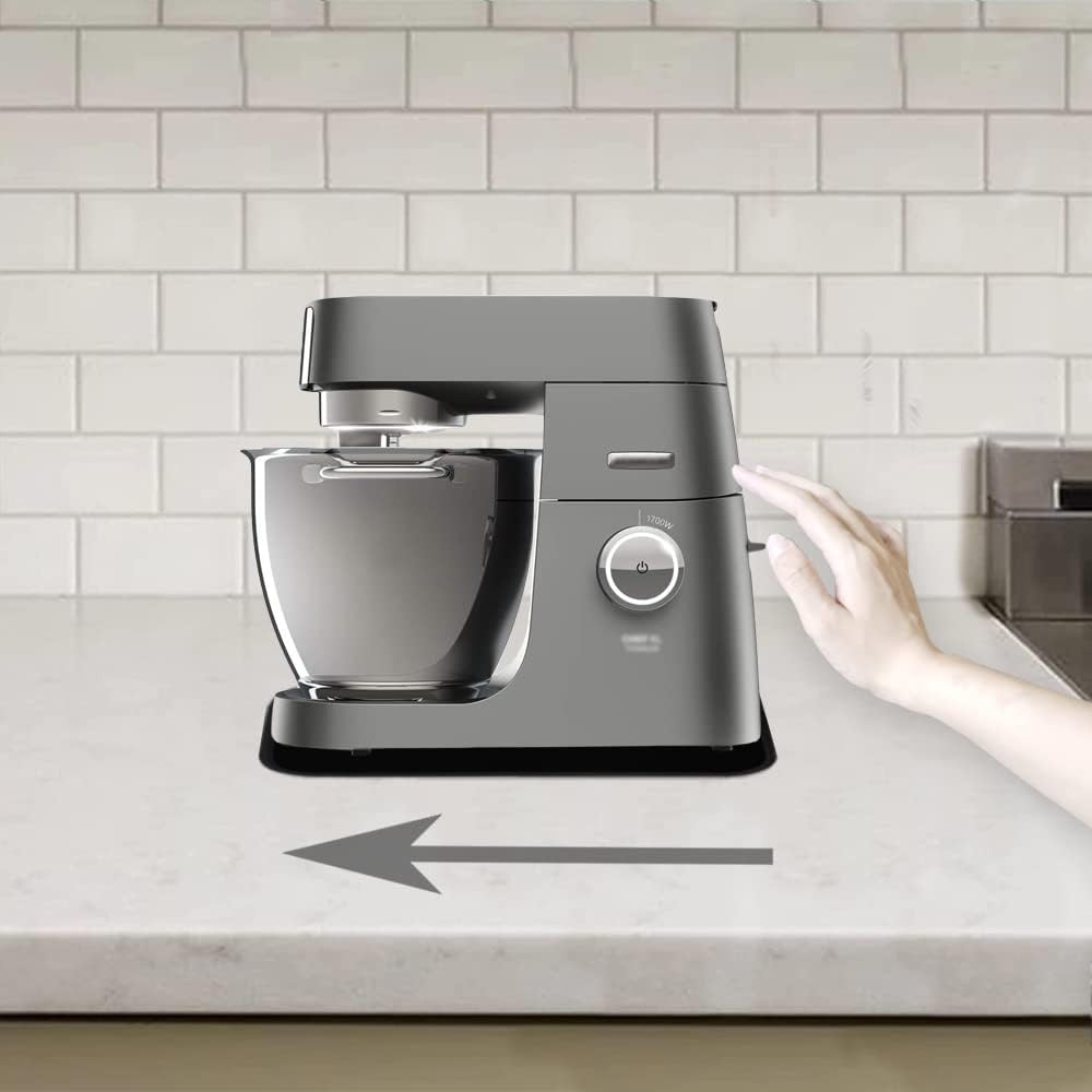 Verschiebbare Unterlage Gleitmatte für Kenwood Chef XL Titanium Küchenmaschine - Nylon Gleitbrett Ma