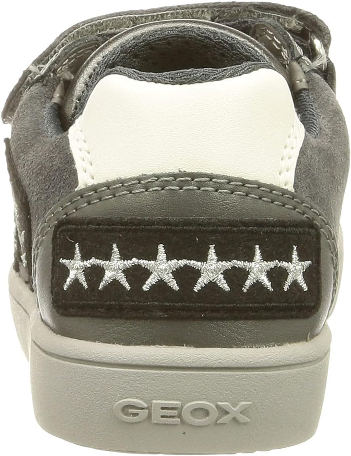 Geox Herren J Kathe Girl ASneakers 29 EU Dk Grey, 29 EU Dk Grey