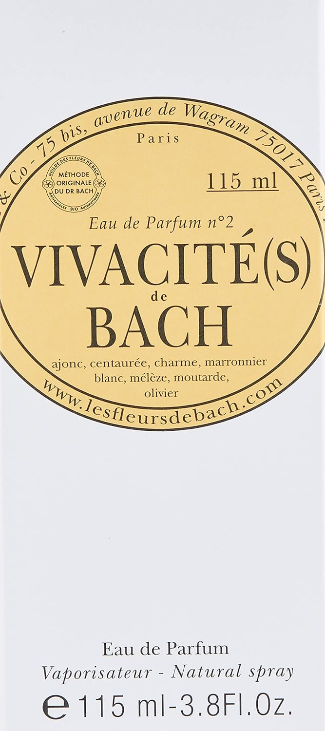 Elixirs & Co Eau de Parfum Nr. 2 Vivacité aux fleurs De Bach Flacon Vaporisateur BIO, 115 ml