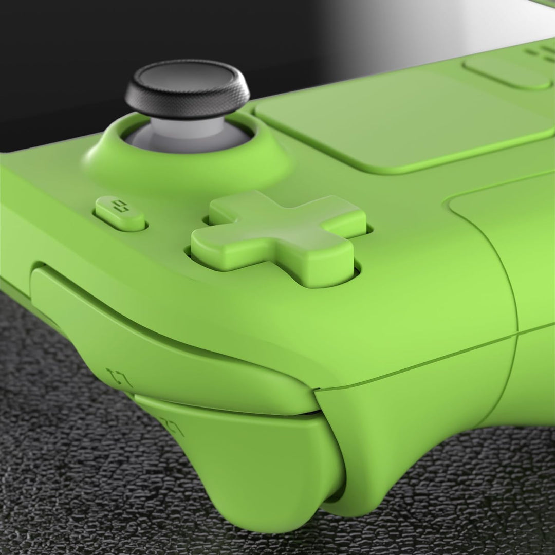 eXtremeRate Ersatz Front/Rückplatte&Tasten Set für Steam Deck, DIY-Full Gehäuse Case/Trigger D-Pad A