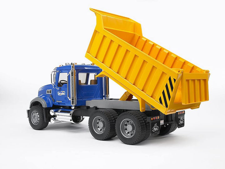 bruder 02815 - Mack Granite LKW mit Kippmulde - 1:16 Lastwagen Laster Transporter Truck Baufahrzeug