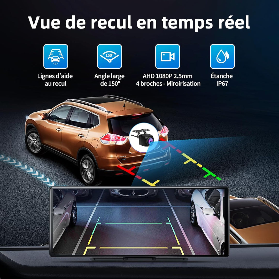 11,3 Zoll CarPlay Android Auto Display Android 8Kern 4GB RAM 64GB Speicher Autoradio kompatibel CarP