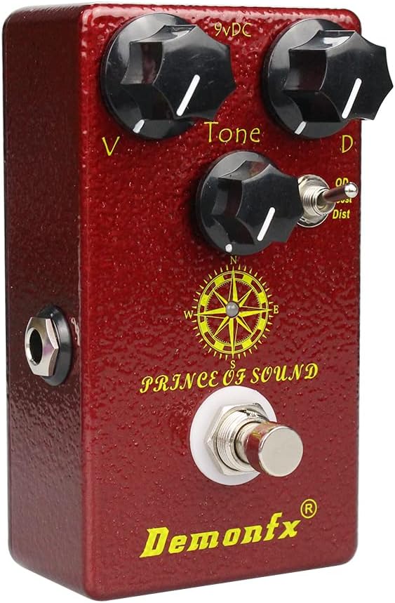 DemonFX PRINCE OF SOUND - Overdrive/Boost/Distortion Guitar Pedal