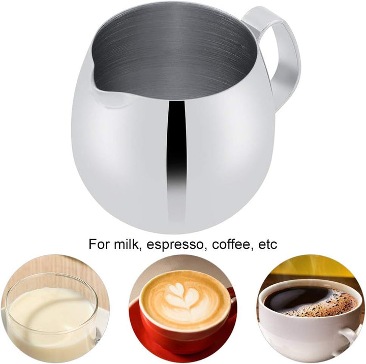 Tasse ziehen,Milchaufschäumen Dick Rostfreier Stahl Espresso Dämpfen Latté Kaffee Aufschäumender Bec
