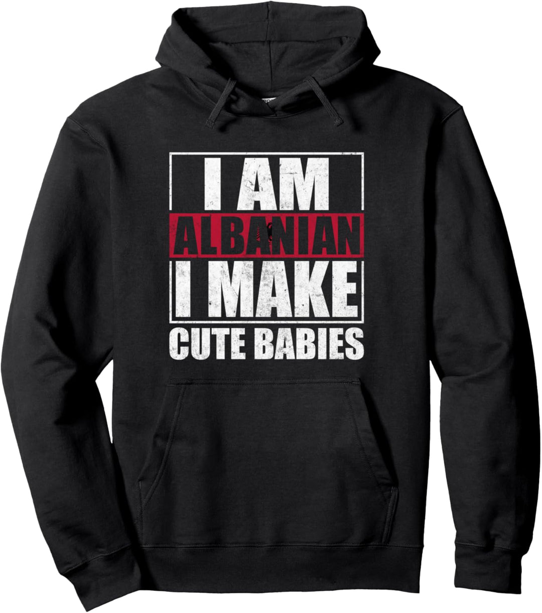Albanien Design Albaner Männer & Frauen Pullover Hoodie