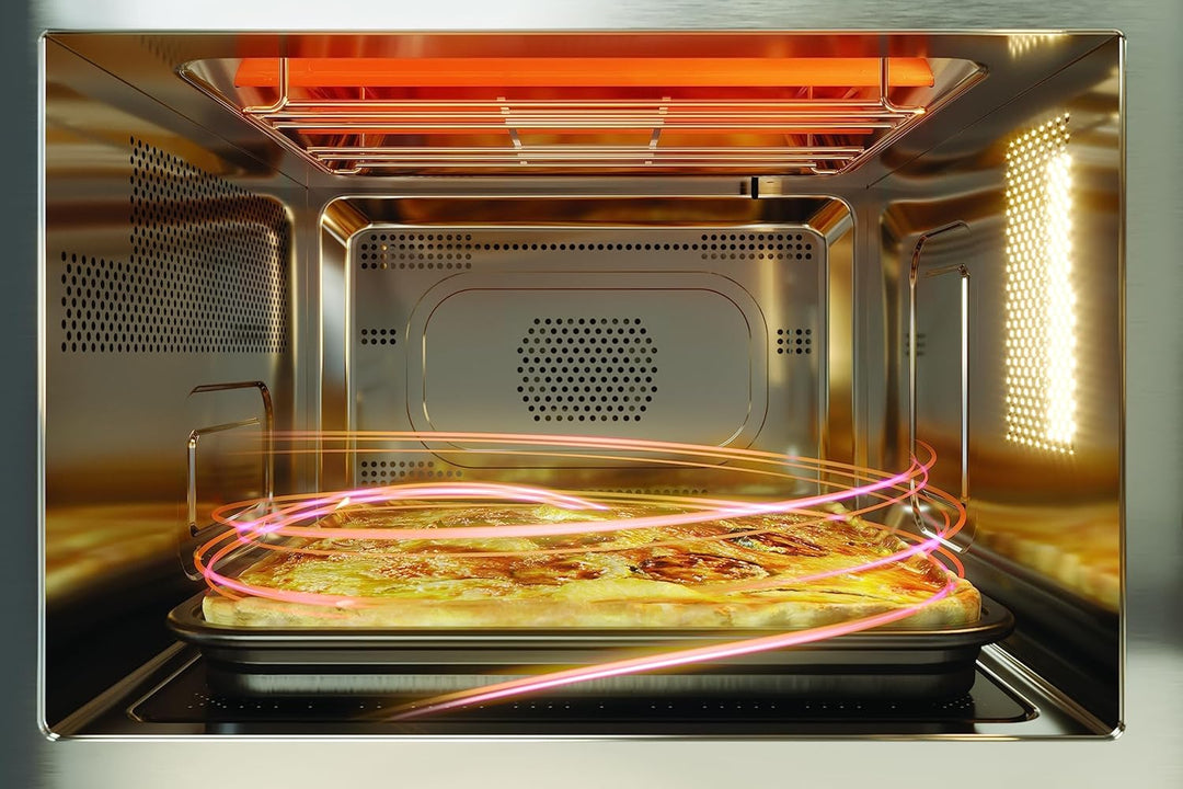 Bauknecht MF 258 B Mikrowelle/Extra Space: Kombi Ohne Drehteller/My Menu/Crisp/Crisp Fry/Spezialprog