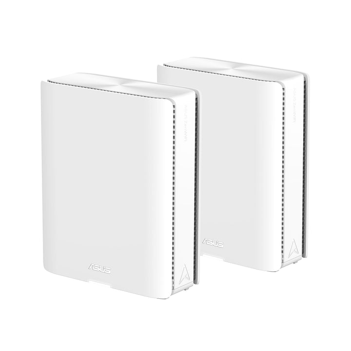 ASUS ZenWiFi BQ16 2er Set BE2500 Quad Band WiFi7 Mesh Router (bis zu 740qm Abdeckung, 2X 10G Ports,