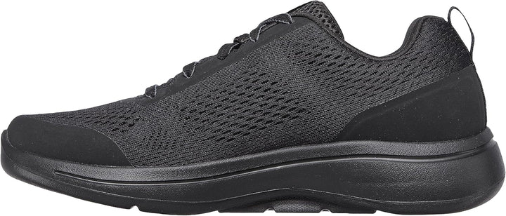 Skechers Herren Go Walk Arch Fit Idyllic Sneaker 42.5 EU X-Weit Schwarz, 42.5 EU X-Weit Schwarz