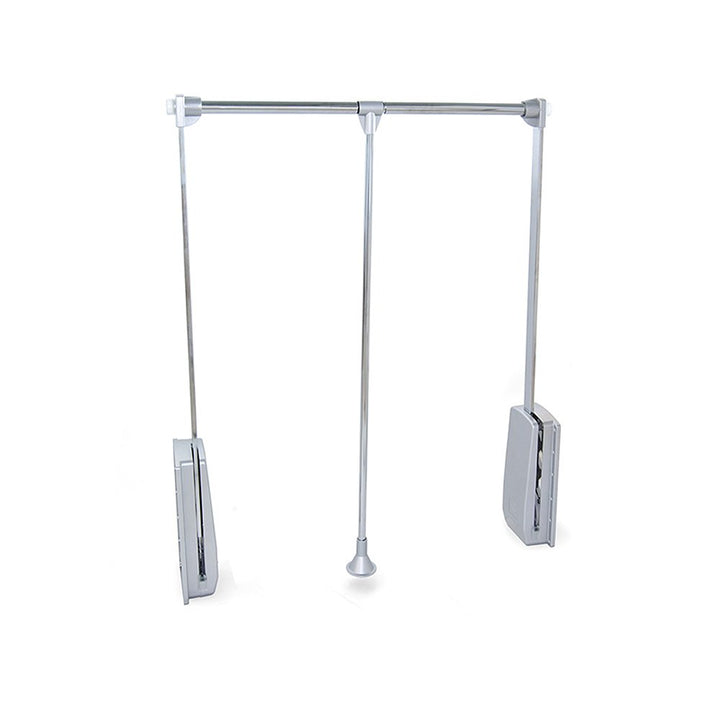Emuca - Kleiderlift für Schrank, Ausziehbarer Kleiderlift 450-600mm Breite, Schrankinnenseiten Monta