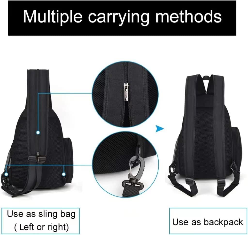 CADeN Kameratasche Sling Backpack, Kameratasche Rucksack mit Stativhalterung für DSLR/SLR spiegellos