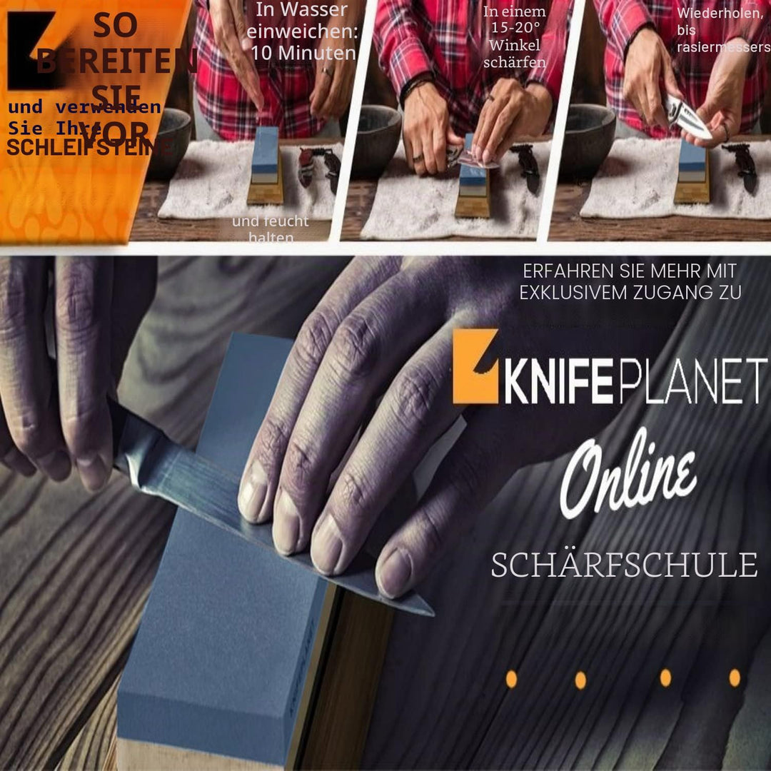 messerschleifstein set 400/1000 und 3000/8000-grit profi, tresor messerschärfer set whetstone set en