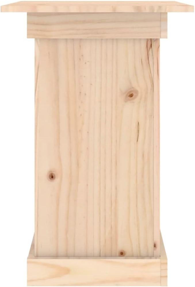 vidaXL Blumenständer, Pflanzenständer für Balkon Flur Terrasse, Blumensäule mit Holzrahmen, Pflanzen