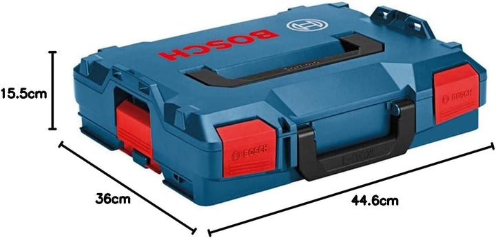 Bosch Professional Handwerkoffersystem L-BOXX 102 (Belastbarkeit bis 100 kg) + 12-tlg.-Einsatzbox-Se