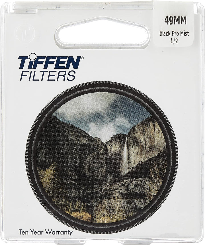 Tiffen Filter 49MM Black PRO-Mist 1/4 Filter & Filter 49MM Black PRO-Mist 1/2 Filter 49mm Bundle mit