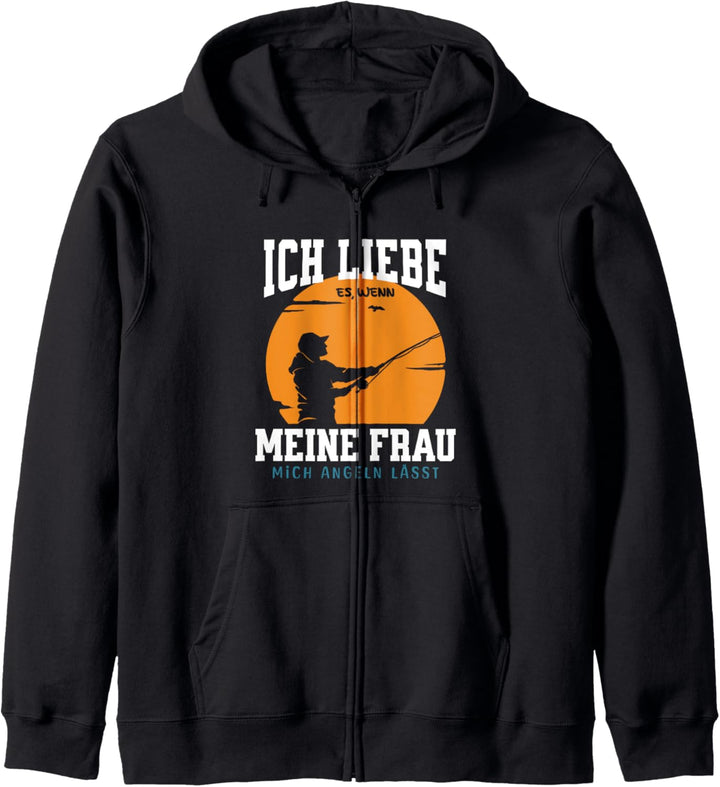 Angel Geschenke für Angler Kapuzenjacke