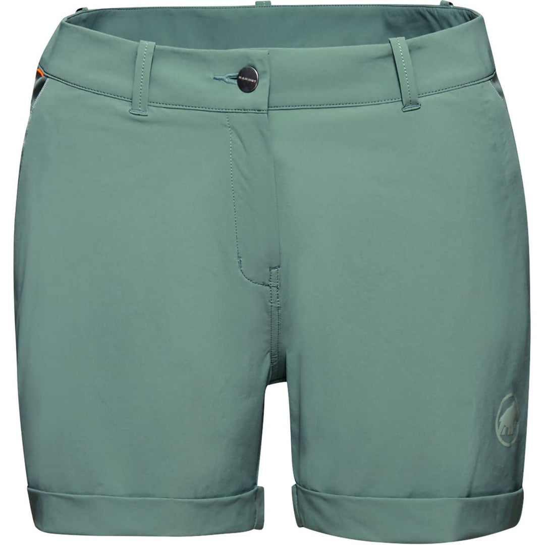 Mammut Runbold Roll Cuff Women's Shorts 40 Dark Jade, 40 Dark Jade